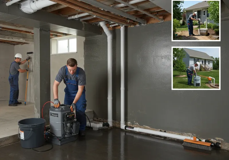 Basement Waterproofing and Flood Prevention process in Roanoke Rapids, NC